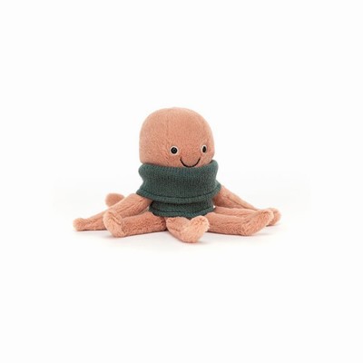 Jellycat Cozy Crew Octopus Australia | 792354UMJ